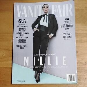 Vanity Fair Magazine Millie Bobby Brown Cover March 2025 Stranger Things